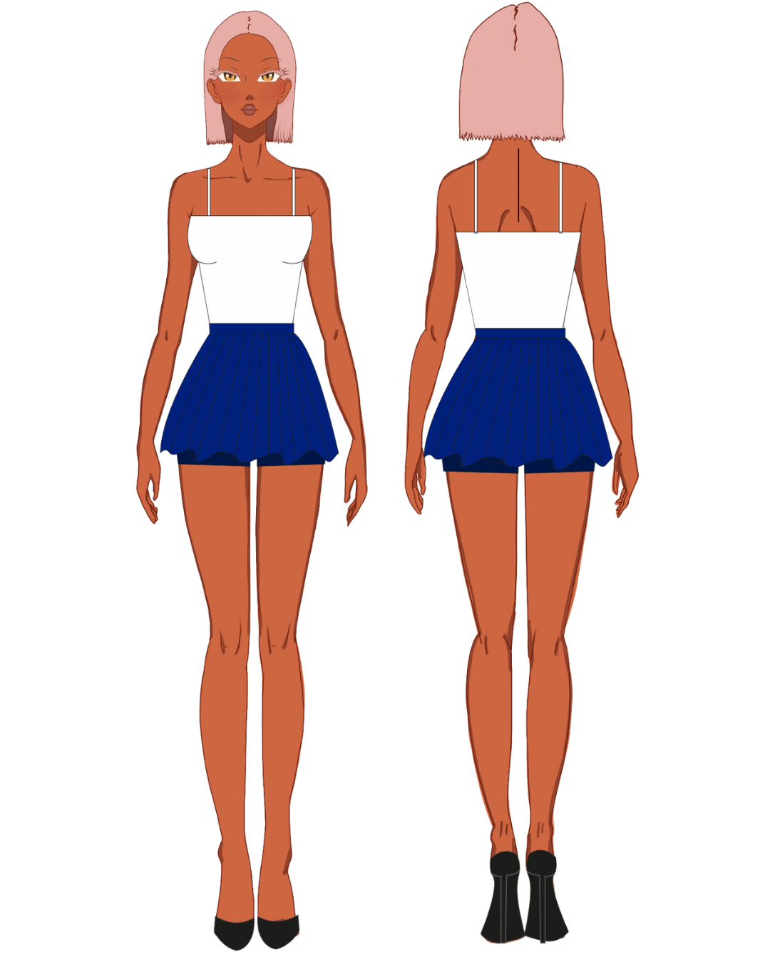 LYEINANI Varsity Skort
