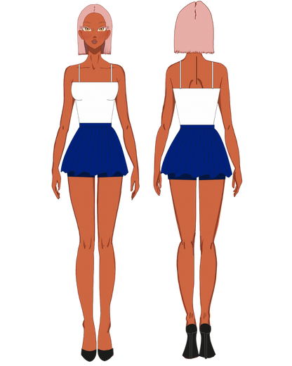 LYEINANI Varsity Skort